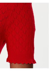 Morgan Bluzka 252-MSNAKE Czerwony Slim Fit. Kolor: czerwony. Materiał: wiskoza #3