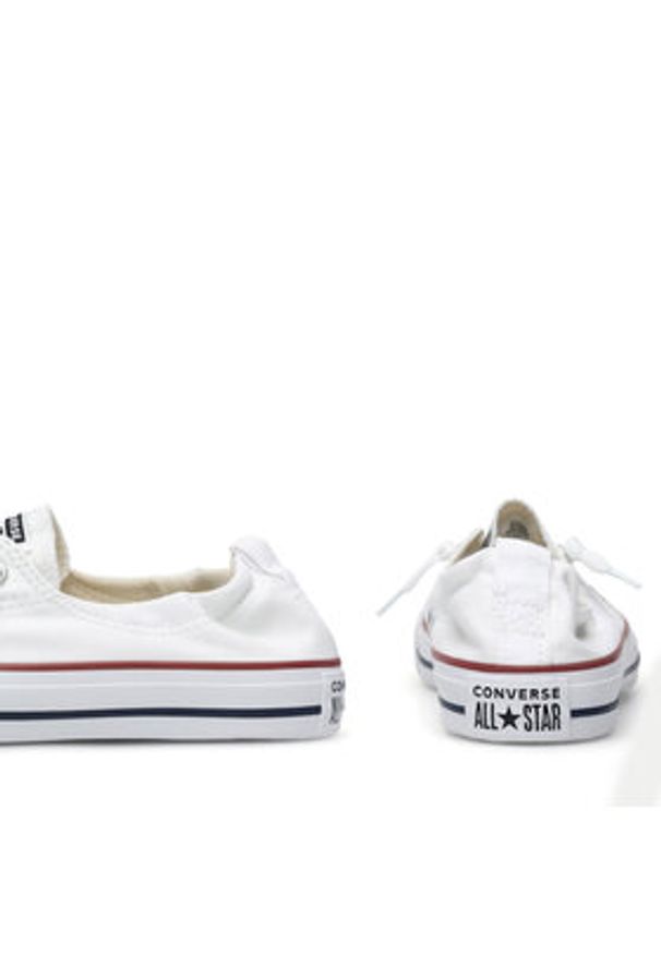 Converse Trampki Chuck Taylor All Star Shoreline Slip 537084C Biały. Kolor: biały. Materiał: materiał