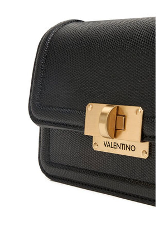 VALENTINO - Valentino Torebka Floren VBS9A910LUC Czarny. Kolor: czarny. Materiał: skórzane