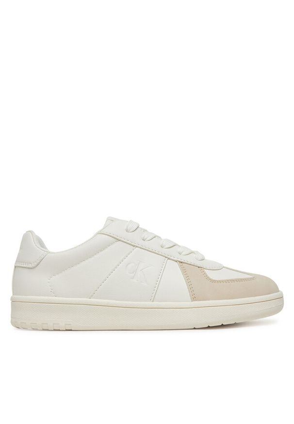Sneakersy Calvin Klein Jeans. Kolor: biały