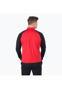 Puma - Bluza piłkarska PUMA Teamliga 1/4 Zip Top. Kolor: czerwony, wielokolorowy, czarny. Sport: piłka nożna