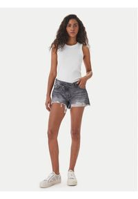 Guess Jeans Szorty jeansowe W6GDZ8 D6572 Szary Regular Fit. Kolor: szary. Materiał: bawełna #3