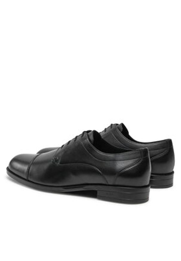 BOSS Półbuty Tayil Derb Tcitls 50536144 Czarny. Kolor: czarny. Materiał: skóra