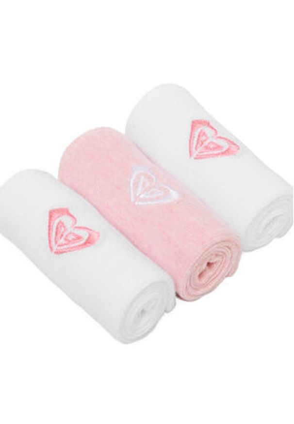 Roxy Skarpety długie CEO_AS_ROXY_14_W_AW25 (3-PACK) Biały. Kolor: biały. Materiał: bawełna