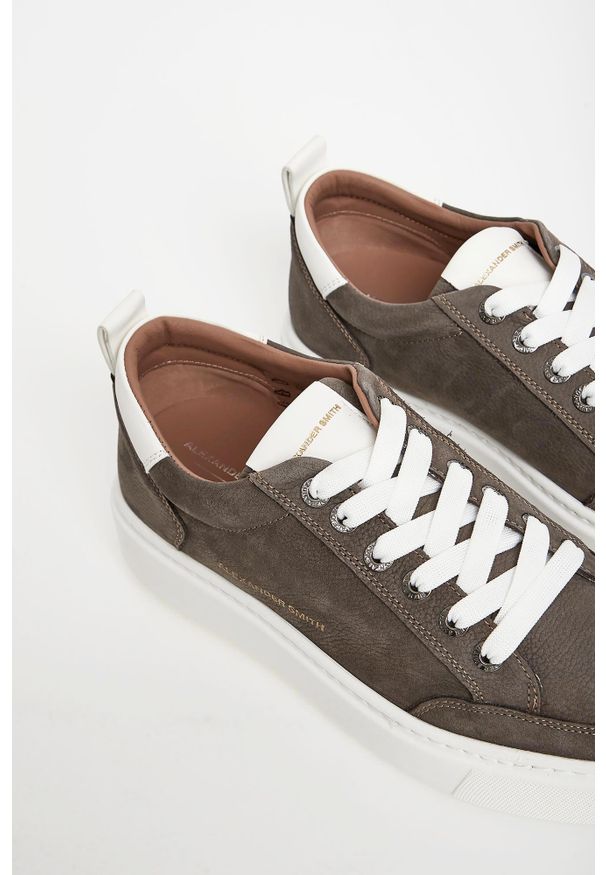 Alexander Smith - Sneakersy męskie nubuk Wembley ALEXANER SMITH. Materiał: nubuk