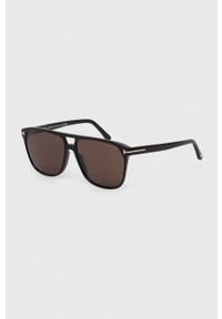 Tom Ford okulary przeciwsłoneczne męskie kolor brązowy. Kolor: brązowy #6