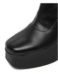DeeZee Botki 2202352-2 Czarny. Kolor: czarny. Materiał: syntetyk, materiał