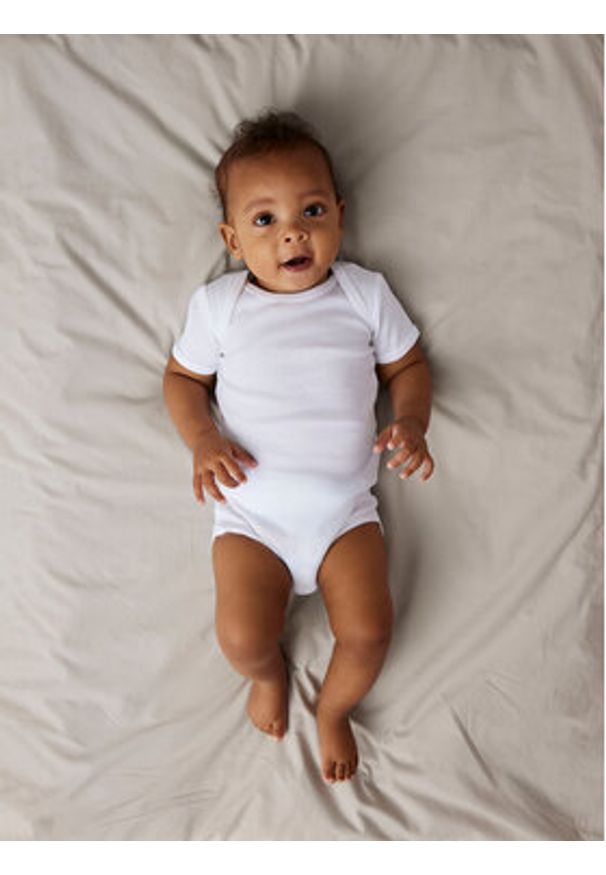 Name it - NAME IT Komplet body 13242195 Biały Regular Fit. Kolor: biały. Materiał: bawełna
