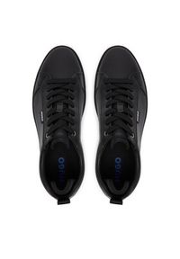 Hugo - HUGO Sneakersy Morrie 50558226 Czarny. Kolor: czarny. Materiał: skóra #5