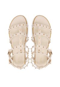 Patrizia Pepe Sandały PPJ398.02 Kremowy. Kolor: kremowy. Materiał: skóra #5