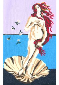 His Story - Tematyczne Skarpetki Bawełniane - Rzeźba Wenus. Kolor: wielokolorowy. Materiał: elastan, bawełna, poliamid #2