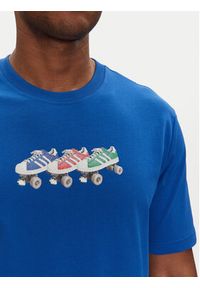 Adidas - adidas T-Shirt Roller JP2665 Niebieski Regular Fit. Kolor: niebieski. Materiał: bawełna #3