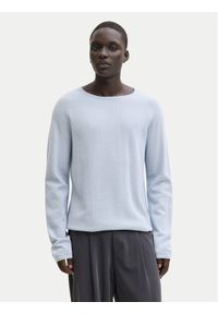 Jack & Jones Sweter Hill 12157321 Błękitny Regular Fit. Kolor: niebieski. Materiał: bawełna #1