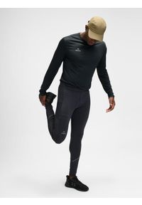 NewLine - Legginsy Newline Race. Kolor: czarny. Materiał: dresówka #2