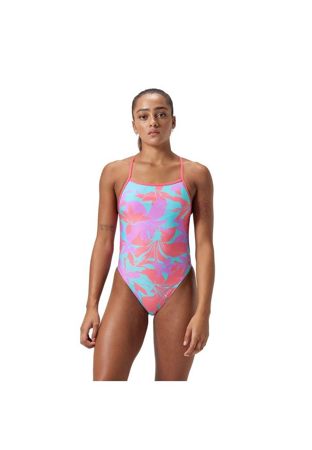 Strój kąpielowy jednoczęściowy damski na basen Speedo Digital. Kolor: różowy