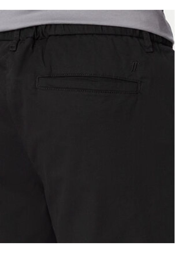 Jack & Jones Szorty materiałowe Jaiden Rocco 12292831 Czarny Regular Fit. Kolor: czarny. Materiał: bawełna