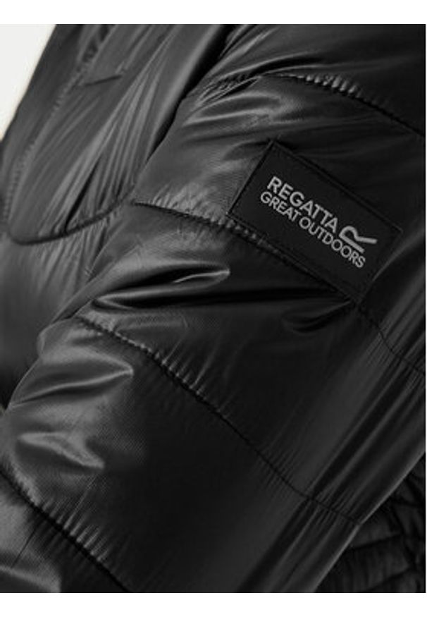 Regatta Kurtka przejściowa Andel III RWN348 Czarny Slim Fit. Kolor: czarny. Materiał: syntetyk