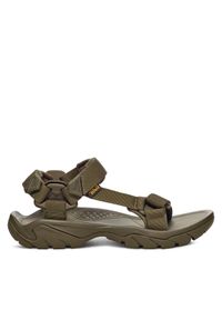 Teva Sandały Terra Fi 5 Universal 1102456 Khaki. Kolor: brązowy. Materiał: materiał #1