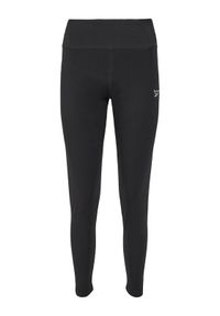 Reebok Legginsy 100037549 Czarny Slim Fit. Kolor: czarny. Materiał: bawełna