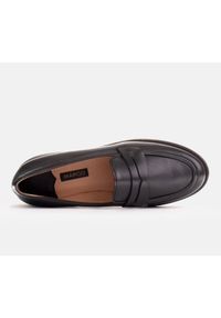 Marco Shoes Mokasyny ze skóry licowej 2231P-001-1 czarne. Kolor: czarny. Materiał: skóra