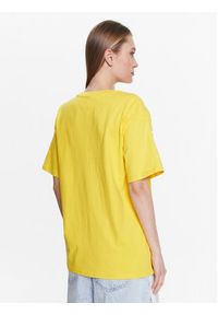 Tommy Jeans T-Shirt Archive DW0DW15459 Żółty Oversize. Kolor: żółty. Materiał: bawełna #2