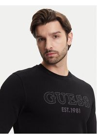 Guess Bluza M5YQ08 KCN01 Czarny Regular Fit. Kolor: czarny. Materiał: bawełna #3