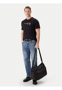Calvin Klein Jeans T-Shirt LV04RF800G Czarny Classic Fit. Kolor: czarny. Materiał: bawełna #3