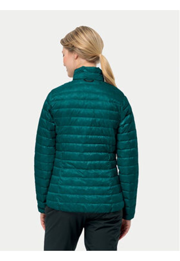 Jack Wolfskin Kurtka puchowa Pilvi 1207761 Zielony Regular Fit. Kolor: zielony. Materiał: syntetyk