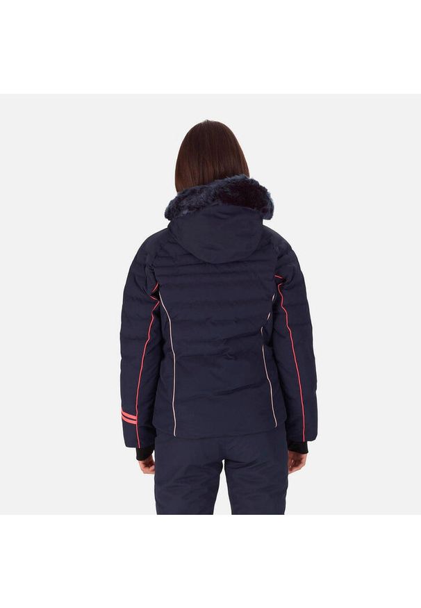 Rossignol - Kurtka narciarska damska ROSSIGNOL W Rapide Xp Jkt granatowa. Kolor: niebieski. Materiał: puch. Sezon: zima. Sport: narciarstwo