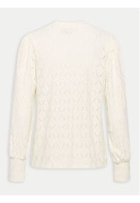 Kaffe Bluzka Tine 10509099 Écru Regular Fit. Kolor: kremowy. Materiał: syntetyk #4