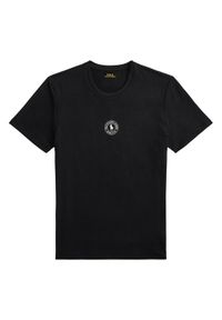 Polo Ralph Lauren T-Shirt 714P01951001 Czarny Slim Fit. Typ kołnierza: polo. Kolor: czarny. Materiał: wiskoza #1