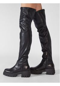 Badura Kozaki SX090-2202 Czarny. Kolor: czarny. Materiał: skóra #5