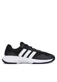 Adidas - adidas Buty do tenisa Gamecourt 2 KI0780 Czarny. Kolor: czarny. Materiał: materiał. Sport: tenis #1