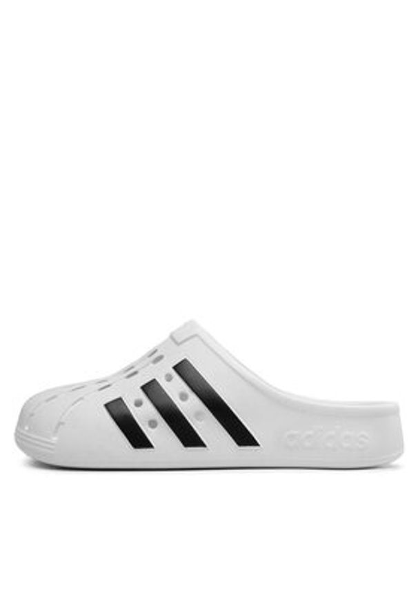 Adidas - adidas Klapki adilette Clog FY8970 Biały. Kolor: biały