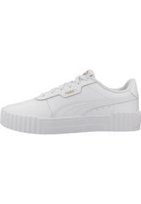 Tenisówki Puma Model Carina 3.0. Kolor: biały. Materiał: skóra, syntetyk, tkanina