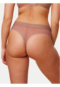 Triumph Komplet 2 par stringów Tempting Sheer 10218590 Beżowy. Kolor: beżowy. Materiał: syntetyk
