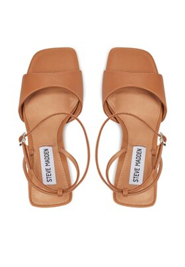 Steve Madden Sandały SM11003004-217 Brązowy. Kolor: brązowy. Materiał: skóra