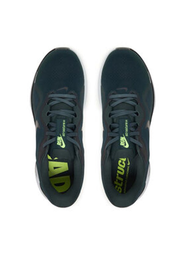 Nike Buty do biegania Structure 26 HJ1102 300 Zielony. Kolor: zielony. Materiał: materiał