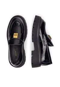 Gino Rossi Loafersy GESME-3596-24 Czarny. Kolor: czarny. Materiał: lakier, skóra