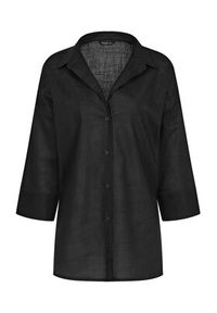 Triumph Koszula Summer 10222569 Czarny Oversize. Kolor: czarny. Materiał: bawełna #3