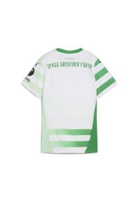 Puma - Damska koszulka domowa Greuther Fürth 24/25 PUMA White Fast Green Fresh Mint. Kolor: zielony, biały, wielokolorowy. Sport: piłka nożna