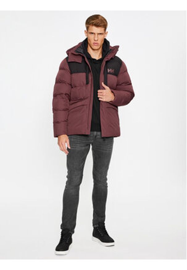 Helly Hansen Kurtka zimowa Explorer Puffy Jacket 53994 Bordowy Regular Fit. Kolor: czerwony. Materiał: syntetyk. Sezon: zima