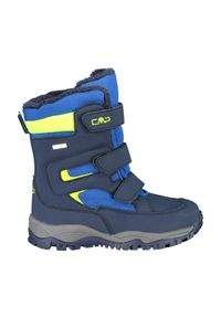 Buty Śniegowce dziecięce CMP HEXIS ocieplane wysokie. Kolor: niebieski. Sezon: zima. Sport: turystyka piesza