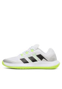 Adidas - adidas Buty Forcebounce Volleyball HP3362 Biały. Kolor: biały. Materiał: materiał. Sport: siatkówka #5