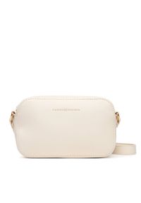 TOMMY HILFIGER - Tommy Hilfiger Torebka Th Logo Camera Bag AW0AW18115 Écru. Materiał: skórzane #1