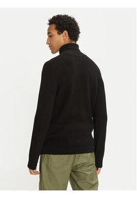 Jack & Jones Golf Cody 12262152 Czarny Regular Fit. Typ kołnierza: golf. Kolor: czarny. Materiał: bawełna, syntetyk #5