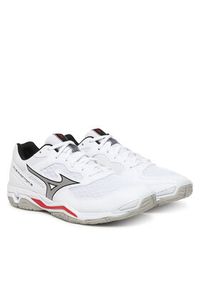 Mizuno Buty halowe Wave Phantom 3 X1GA2260 59 Biały. Kolor: biały. Materiał: skóra. Model: Mizuno Wave #5