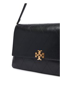 Tory Burch Torebka Charlie Quilted Large Shoulder Bag 185805 Czarny. Kolor: czarny. Materiał: skórzane #3