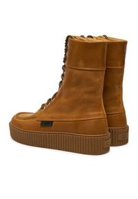 Weekend Max Mara Trzewiki 2425796095600 Brązowy. Kolor: brązowy. Materiał: skóra #3