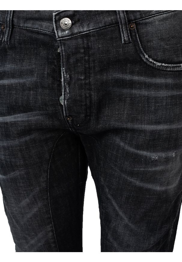 DSQUARED2 - Dsquared2 Jeansy "Tidy Biker Jean" | S71LB1140 | Mężczyzna | Czarny. Kolor: czarny. Długość: długie. Styl: elegancki